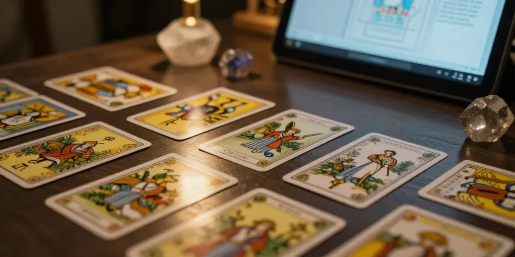 La tirada de cartas españolas gratis para futuro inmediato revela lo que otras plataformas ocultan: interpretación con IA versus intuición humana
