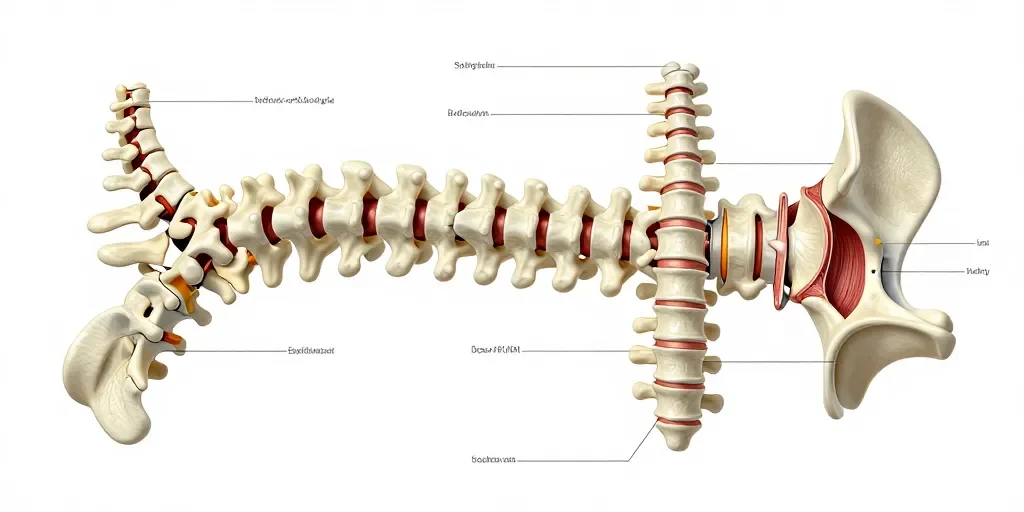 Las 33 vértebras de tu columna vertebral: cómo se distribuyen realmente en el cuerpo y por qué importa cada una